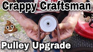 Crappy Craftsman Pulley Upgrade - Epic Upgrade!