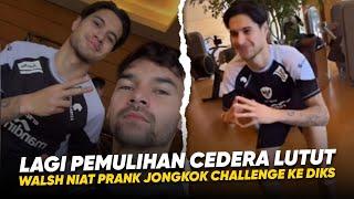 Gagal Kerjain Kevin Diks !! Ngakaknya Sandy Walsh Saat Ancam Diks Untuk Jongkok Challenge