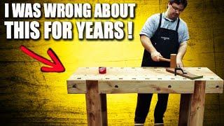 Almost EVERYONE makes this mistake with their workbench.