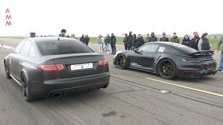 850HP LCE Performance Porsche 992 Turbo S vs 1250HP HPT Audi RS6