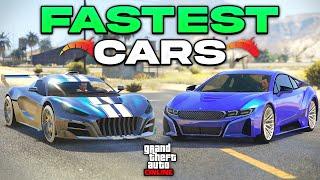 Top 10 FASTEST CARS in GTA 5 Online! (Updated)