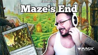 BUSTED BUDGET COMBO | Maze's End | Standard Bo3 | MTG Arena