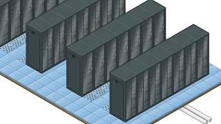 Hot Aisle/Cold Aisle Data Center