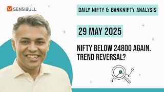 NIFTY Expiry & BANK NIFTY Analysis for Tomorrow | Stock Market Outlook | 29 May 2025, Thursday