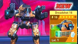 New Weapon Dreadshot 16 With Guardian Gameplay - Mech Arena