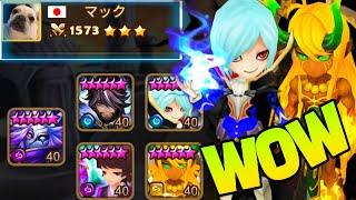 BRUTAL Liesel C3 Combo on MAX DMG - Summoners War