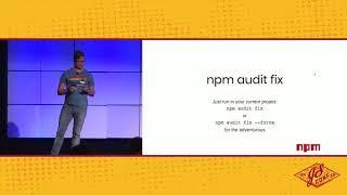 npm and the future of JavaScript - Laurie Voss - JSConf US 2018