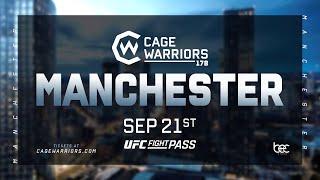 Cage Warriors 178 Prelims | Main Card is LIVE at 12:30pm PT EXCLUSIVELY on UFC FIGHT PASS!