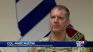 Fort Stewart and Hunter AAF cleanup debris from Idalia