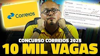 NOVO CONCURSO CORREIOS COM 10.000 VAGAS?