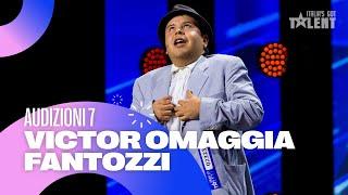 Victor Quadrelli omaggia Paolo Villaggio a Italia’s Got Talent️