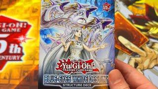 Yu-Gi-Oh! Structure Deck: Blue-Eyes White Destiny Unboxing