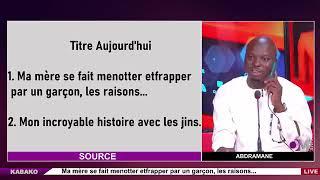 OM LIVE : #kabako / Ma mère se fait menotter et frap*per par un garçon, les raisons...