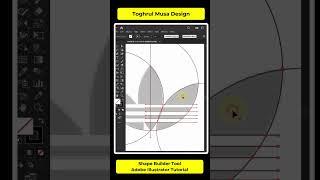 The SECRET to Mastering Adobe Illustrator's Shape Builder Tool | How to create Adidas logo