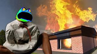 "Accidentally" Burning Down my House in My Summer Car