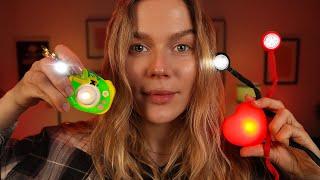 ASMR Sleep in 5 Mins Focus On Me, Follow the Light, Light Triggers + Soft Sounds