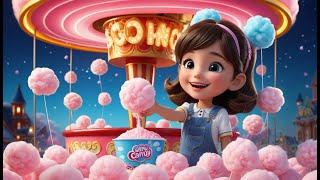 Cotton Candy, Cotton Candy, Sweet and Fluffy Delight