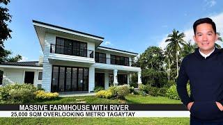 NEW MASSIVE FARMHOUSE METRO TAGAYTAY NEAR TWINLAKES | FARMHOUSE TOUR C86