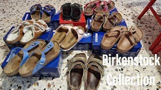 My Birkenstock Collection with mod shots [ Gizeh, Madrid, Arizona and with Valentino collab ]