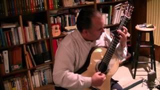 Patrick Kearney plays an excerpt of Chanson on a Kamil Jaderny 640mm scale guitar