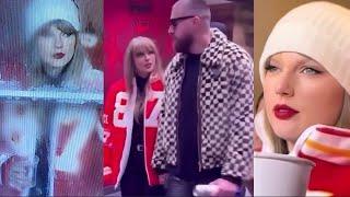 Taylor Swift and Travis Kelce Obsessing Over Each Other At The Chiefs Game for 2 minutes straight...