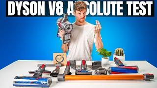 Dyson V8 Absolute Test: Ist Dysons teures Einstiegsmodell ein guter Akku-Sauger?