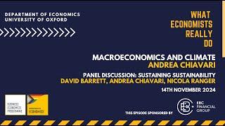 Macroeconomics and Climate - Andrea Chiavari - What Economists Really Do