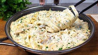 I've never eaten such delicious pasta! It's just fast and incredibly delicious!