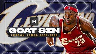 LeBron James 2005-2006 Season Highlights  YOUNG KING! | GOAT SZN