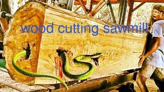 Wood cutting sawmill teak wood cutting @Marofsamillwoodtips