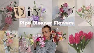 Pipe Cleaner Flower Bouquet || Tutorial 