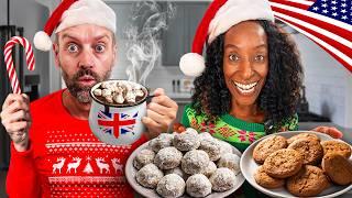 Brits Try Holiday Snacks For The First Time!  This Happened…