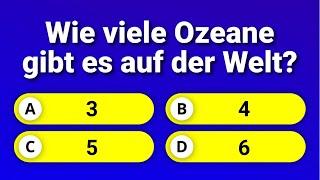 Teste dein Allgemeinwissen! Kannst du diese 10 Fragen richtig beantworten?