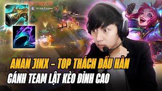 BOY1CHAMP JINX THÁCH ĐẤU HÀN ANAN VÀ GAME ĐẤU GÁNH TEAM LẬT KÈO ĐỈNH CAO DÙ CÁNH TRÊN GẶP KHÓ