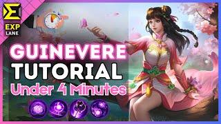 4-Minute Guinevere Tutorial in the EXP Lane || (MLBB S37) 2025