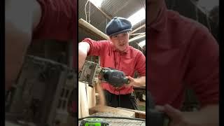 Jointing an Ash Tabletop #shortvideo #woodwork #ireland #woodworking