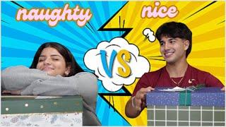 NAUGHTY vs NICE Christmas Present Challenge!!!