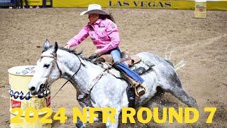 2024 NFR Barrel Racing - Round 7