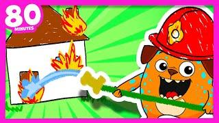 GIANT Use Your Imagination & Lava Compilation  | Barkster Kid Songs