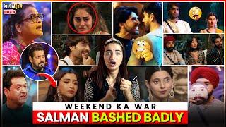 #biggboss18 SALMAN KHAN NE KISE KIYA BASHED ON FIRST WEEKEND KA WAR | SALMAN KHAN | VIVIAN DSENA