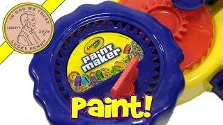 Crayola Paint Maker!  LPS-Dave Paints A Picture!