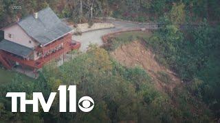 North Carolina towns hit by massive landslides caused by Hurricane Helene