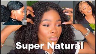 Best beginner friendly Low tension protective style for winter. No Glue or Spray. Style In Minutes.