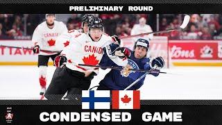 Condensed Game: Finland vs Canada | 2025 #WorldJuniors