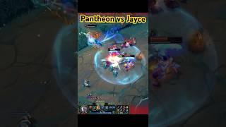 Pantheon vs Jayce#lol #outplay #riot #gaming #1v1 #noxus #jayce #pantheon #toplane #shorts #lofi