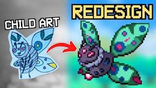 Remaking Childhood Fakemon as Pokemon Sprites