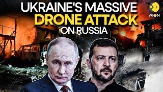 Russia-Ukraine War LIVE: Ukraine Unleashes Drone STORM On Russia's Airbases Say Reports | WION
