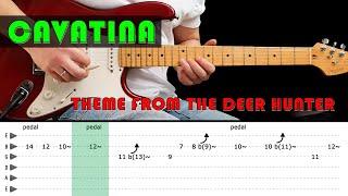 CAVATINA (Theme from The Deerhunter) - Guitar lesson with tabs - The Shadows