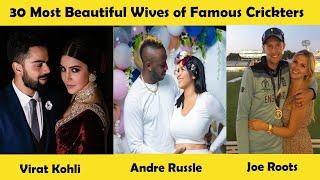 30 Most Beautiful Wives of Cricketers | Gorgeous Famous Cricketers Wife 