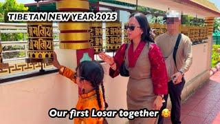 Our first losar together  || Vlog 163 || Tibetan vlogger || Mundgod vlogger